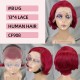 13x4 Full Frontal Lace Side Part Short Wig 100% Human Hair