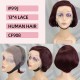 13x4 Full Frontal Lace Side Part Short Wig 100% Human Hair