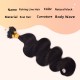 Nature Black Itanlian Curly Invisible Fishing Line 100% Virgin Human Hair Bundle