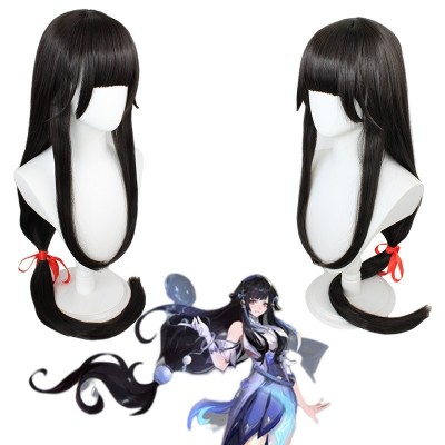 King of Glory  Xishi Cosplay Wig Straight 120cm Long Hair with Even Bangs