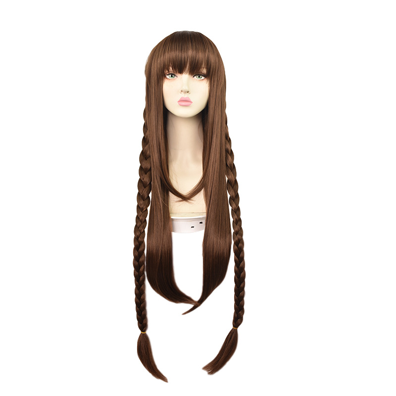 Nako Lulu Cosplay Wig  King of Glory New Skin Evening Glow with Thicker Braided Long Hair