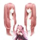 Seraph of the End Cosplay Wig  Krul Tepes Split Twin Tail Pink Long Curls