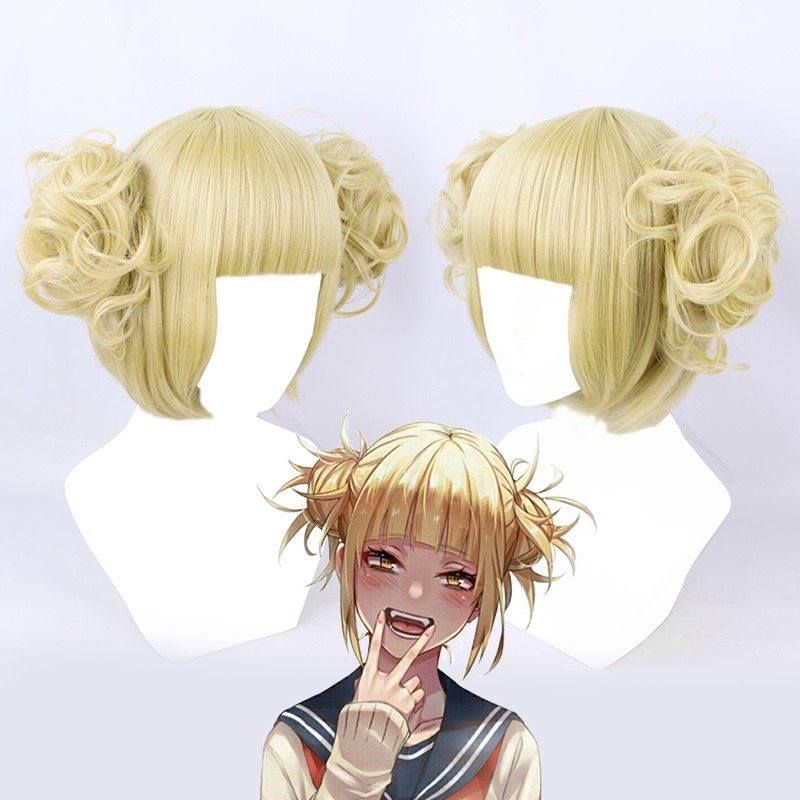 My Hero Academia - Toga Himiko Cosplay Wig - Light Brownish Yellow