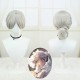 Identity V| Red Woman Stunning SilverShort Wig  30cm 