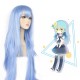 AOTU World Smog Series Anlijie Anime Cosplay Wig - Blue Long Curly Hair 100cm