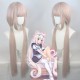 Nekopara Vanilla COS Wig Pre-styled Twin Tails