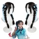 Arena of Valor Mystery | Shiyu Wig  Unveil Elegance with 60cm Sleek Black Tresses