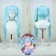 Hatsune Miku| New Snow Miku Cosplay Wig - Ice Blue to White Gradient 120cm