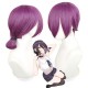 Chainsaw Man Power Cosplay Wig Resse Purple Braids Short Hair 45cm