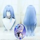 Genshin Impact  | Scaramouche Cosplay Wig - Blue Side-Parted Long Hair 80cm