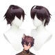 Virtual Streamer Shoto Cosplay Wig - Independent VTuber Dark Purple Short Hair