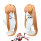 Stellar Railways |Gui Nai Fen Rosy Coral Orange Long Straight Cosplay Wig 85cm