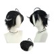 Genshin Impact | Fontaine Laiosli Cosplay Wig Mixed Color Patchwork Style 30cm