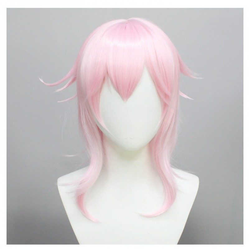 Genshin Impact | Sumeru Dori Cosplay Wig - Pink Flip Back Hairstyle 50cm