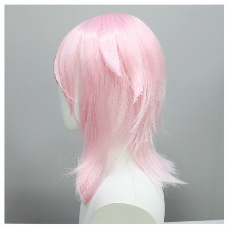 Genshin Impact | Sumeru Dori Cosplay Wig - Pink Flip Back Hairstyle 50cm