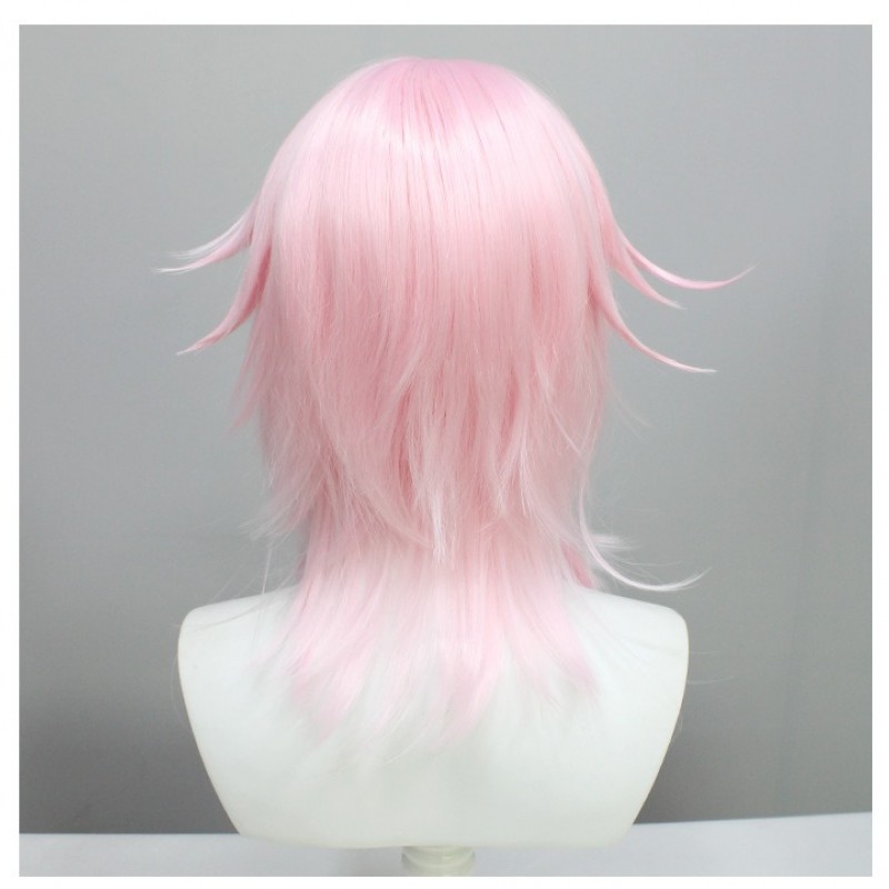 Genshin Impact | Sumeru Dori Cosplay Wig - Pink Flip Back Hairstyle 50cm