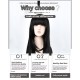 AOTU World Anime Keli Cosplay Wig - Black Long Straight Hair 90cm