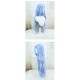 Back to the Future 1999 Character 37 Blue Long Curly COS Wig 95cm