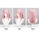 Dress-Up Darling Himuro Koruri Zhuzhu Pink Straight Hair COS Wig 50cm