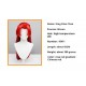 Diaochan Cosplay Wig - Summoning Enchantment Phantom T-Color Gradient with Side Braids and Half Updo