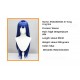 Engage Kiss Ayano Yuzuhira Blue Long Hair COS Wig 90cm