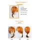 Bungou Stray Dogs Anime Cosplay Wig - Nakahara Chuya Special Gradient Messy Wavy 55cm