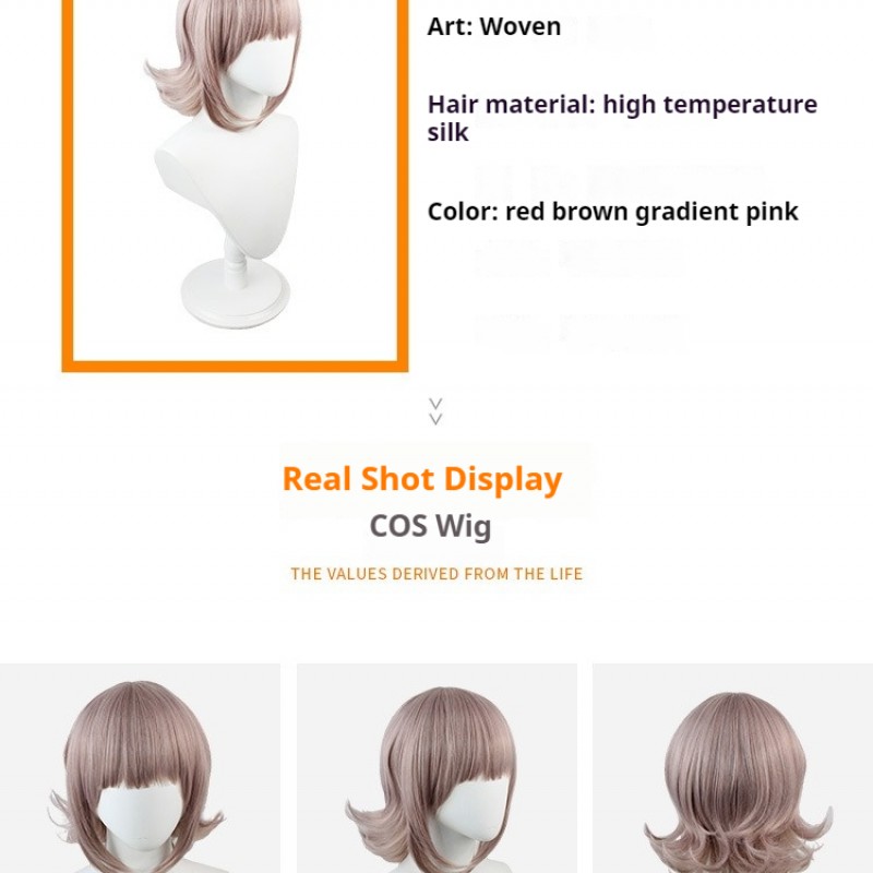 Danganronpa 2  | Cosplay Wig  Nanami Chiaki Farewell Despair Academy Short Hair