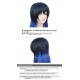 Demon Slayer Inosuke Hashibira Cosplay Wig Black Blue Gradient 40cm