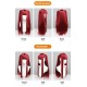 Dressing Doll Falling in Love Kitagawa Sea Dream Little Devil Red Straight Long Cosplay Wig 75cm