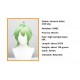 Genshin Impact Sumeru Collei Cosplay Wig  Turquoise Green Flared Bob Cut 55cm