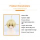 Genshin Impact Mikey Cosplay Wig  Mondstadt Skirmish Squad Cartographer with Adorable Youthful Style 30cm