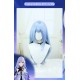 Genshin Impact  | Scaramouche Cosplay Wig - Blue Side-Parted Long Hair 80cm