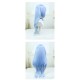 Genshin Impact  | Scaramouche Cosplay Wig - Blue Side-Parted Long Hair 80cm