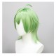 Genshin Impact Sumeru Collei Cosplay Wig  Turquoise Green Flared Bob Cut 55cm