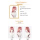 Genshin Impact Yae Miko COS Wig Side Flip Hairstyle 85cm