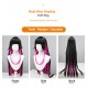 Genshin Impact | Harbinger Columbina Cosplay Wig - Pink and Black Gradient Long Hair 110cm