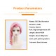 Genshin Impact | Electro Archon Keqing Cosplay Wig Pink and Yellow Gradient for the Ecliptic Chanter of Aaru 43cm