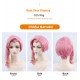 Genshin Impact | Electro Archon Keqing Cosplay Wig Pink and Yellow Gradient for the Ecliptic Chanter of Aaru 43cm