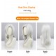 Genshin Impact |Sumeru Cyno Silver Cosplay Wig Backward Curled Hair 60cm