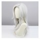 Genshin Impact |Sumeru Cyno Silver Cosplay Wig Backward Curled Hair 60cm