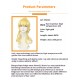 Genshin Impact| Jean Cosplay Wig - West Wind Knights Light Blonde Ponytail with Jaw Clip 45cm