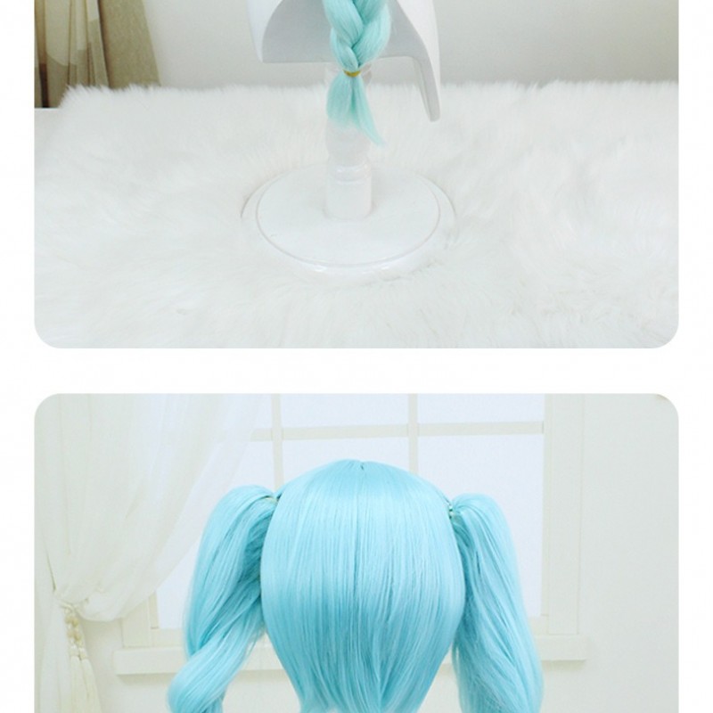 Hatsune Miku |  Bunny Girl Cosplay Wig Light Blue 50cm Cutie for Anime Fans 50cm