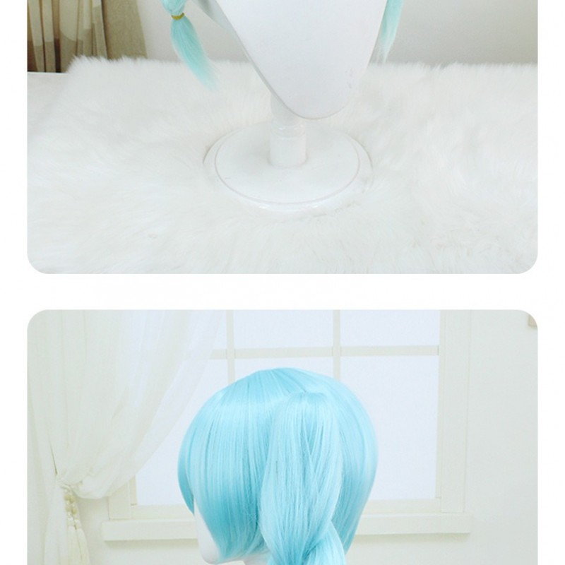 Hatsune Miku |  Bunny Girl Cosplay Wig Light Blue 50cm Cutie for Anime Fans 50cm