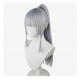 Genshin Impact |Kamisato Ayaka Light Silver Single Ponytail 70cm