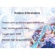 Hatsune Miku| New Snow Miku Cosplay Wig - Ice Blue to White Gradient 120cm