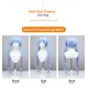 Hatsune Miku | Winter Elegance: 2023 Snow Miku Flowing Dual Tails Gradient Cosplay Wig 110cm