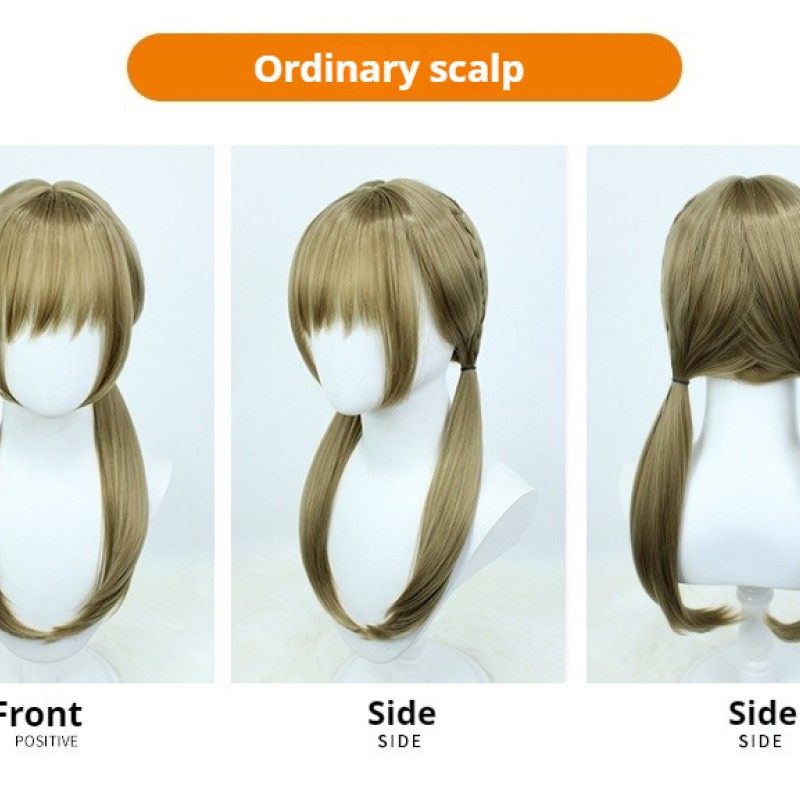 Honkai Star Rail Qingque Cosplay Wig 60cm