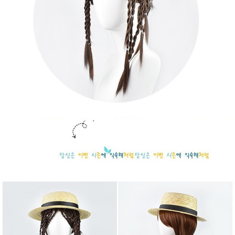 Identity V |Gardener Dark Brown Medium Wig 50cm Elegant Brown