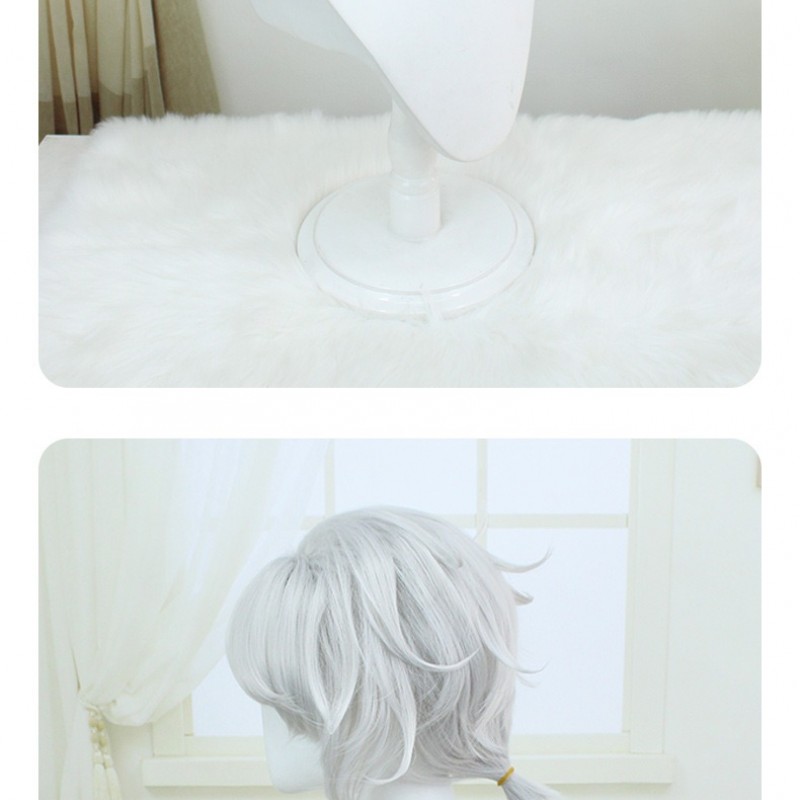 Identity V | Composer Frederic Silver Short Wig Precision 46cm