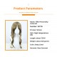 Identity V |Rolling Friends Little Girl Brown Long Wig Natural Brown 72cm 